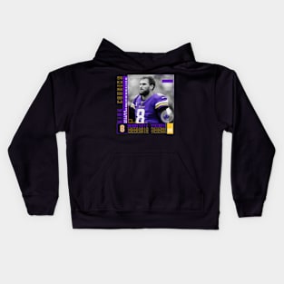 Kirk Cousins Paper Poster Kids Hoodie